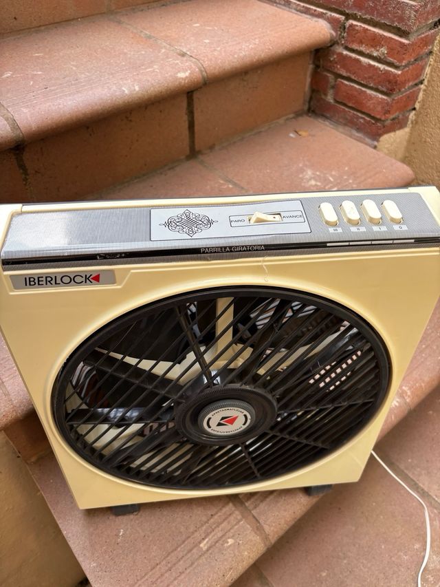 Ventilador IBERLOCK Beige