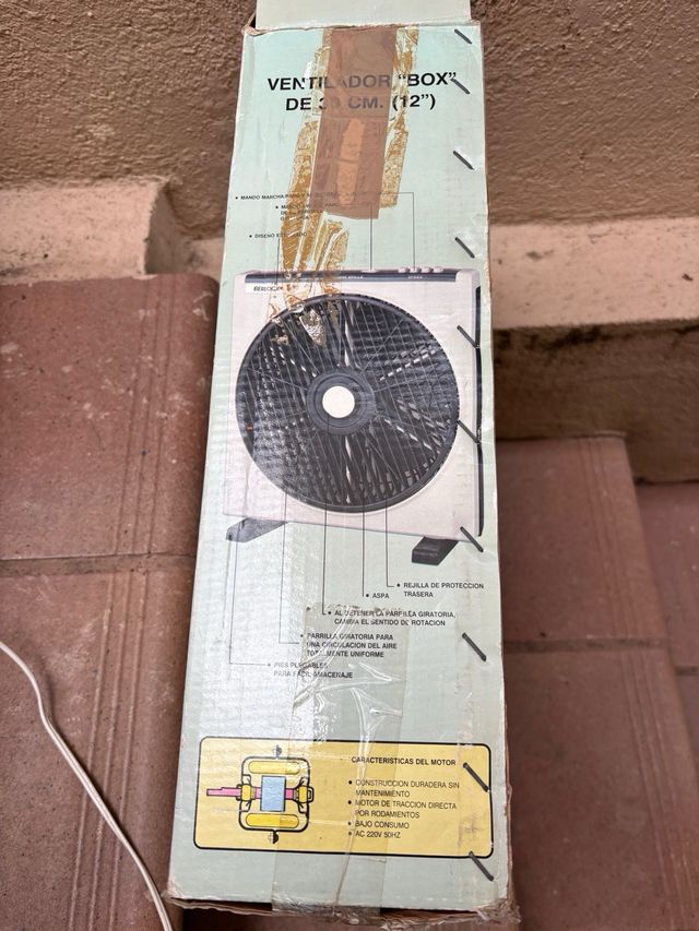 Ventilador IBERLOCK Beige