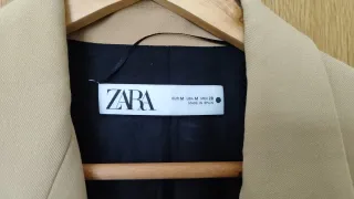 Blazer Zara Talla M Beige