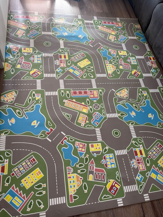 URGENTE.  Alfombra infantil vinílica!!!!
