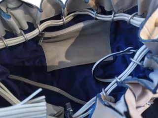 Bolso de piel Lupo Beige y detalles animales print