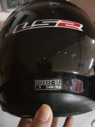 Casco Moto LS2 Talla S integral frontal abatible 