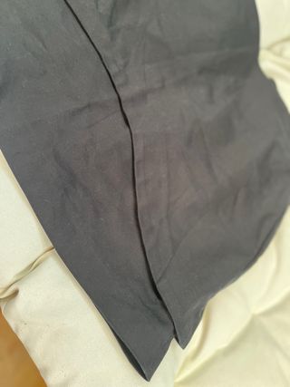 Falda negra talla S