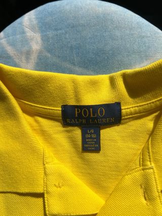 Polo Ralph Lauren Amarillo Talla 14-16 niños