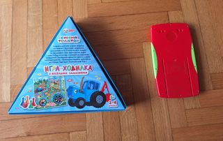 2 giochi in russo: 1 elettronico e 1 da tavolo