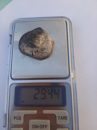 Moneda antigua plata pura 7 dracmas