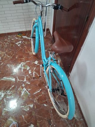 Bicicleta Decathlon Azul