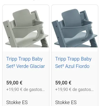 Trona Stokke Tripp Trapp Blanca Completa