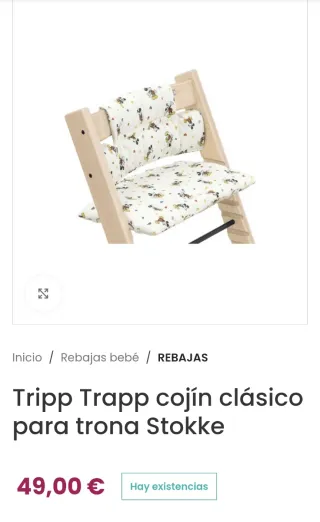 Trona Stokke Tripp Trapp Blanca Completa