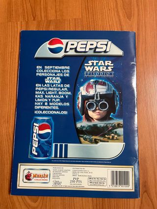Álbum Cromos Star Wars Episodio I
