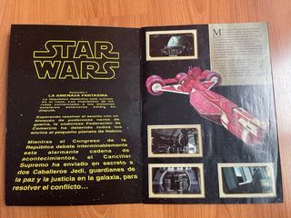 Álbum Cromos Star Wars Episodio I
