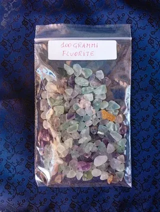 100g Fluorite Arcobaleno Pietre Grezze