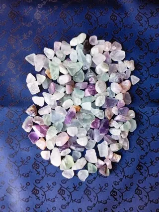 100g Fluorite Arcobaleno Pietre Grezze