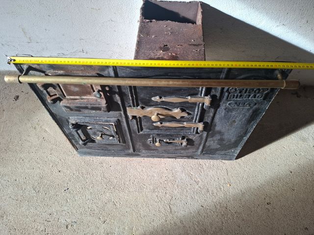 Cocina antigua de hierro fundido Tipo Bilbao