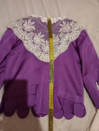 Traje Fallera Niña 4-6 años Morado