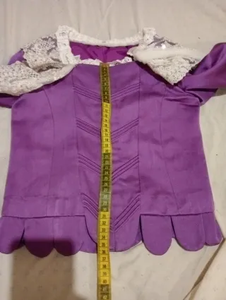 Traje Fallera Niña 4-6 años Morado