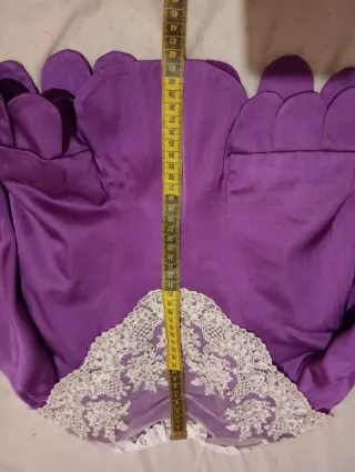 Traje Fallera Niña 4-6 años Morado