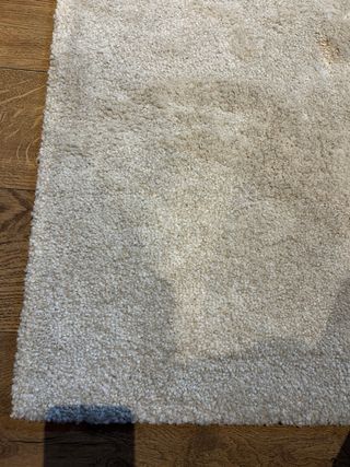 Alfombra Beige y Marrón Poliéster