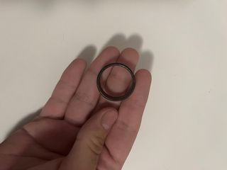 Vendo Anillo negro de hombre 