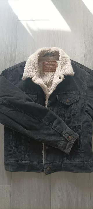Cazadora Levi's borrego pana finita T5 (vintage)