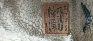 Cazadora Levi's borrego pana finita T5 (vintage)
