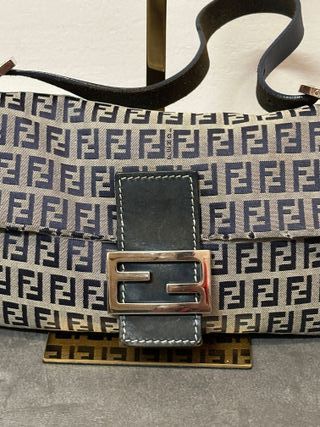Borsa Fendi beige e nera