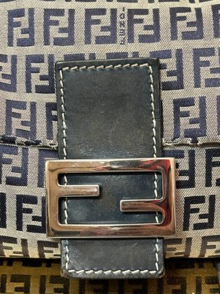 Borsa Fendi beige e nera