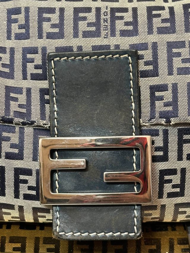 Borsa Fendi beige e nera
