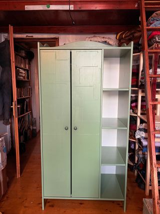 Armadio Ikea Legno Verde