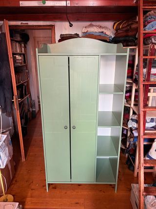 Armadio Ikea Legno Verde