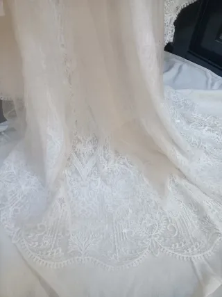 Vestido de Novia Rosa Clará Blanco