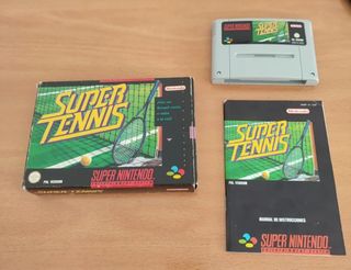 Super Tennis - Super Nintendo - PAL España
