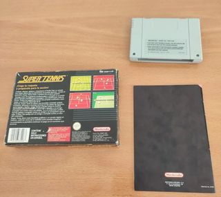 Super Tennis - Super Nintendo - PAL España