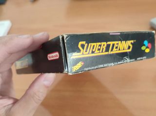 Super Tennis - Super Nintendo - PAL España
