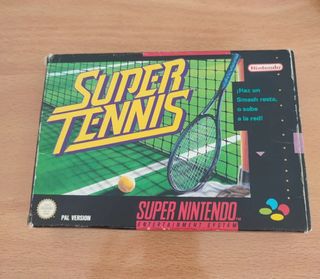 Super Tennis - Super Nintendo - PAL España