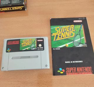 Super Tennis - Super Nintendo - PAL España