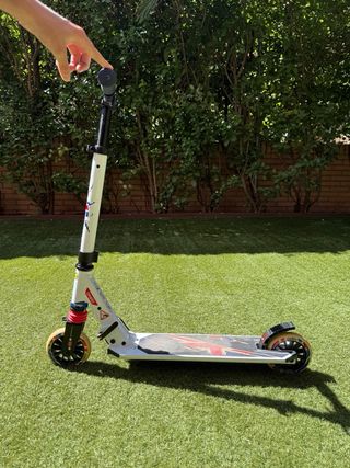 Patinete infantil blanco Londres plegable