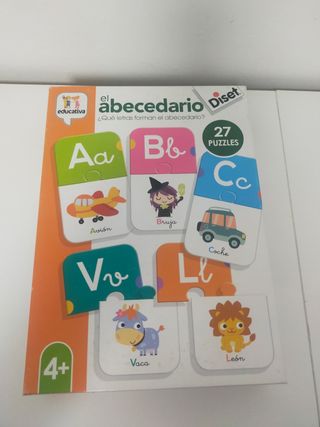 Abecedario Diset Educativa 27 Puzzles