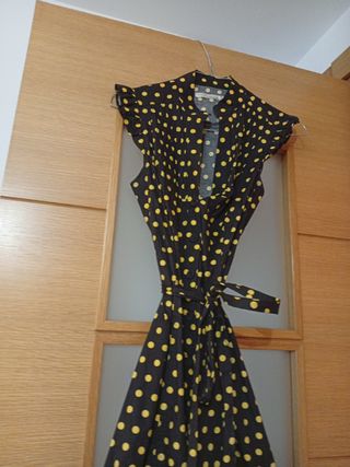 Vestido estilo Marilyn lunares