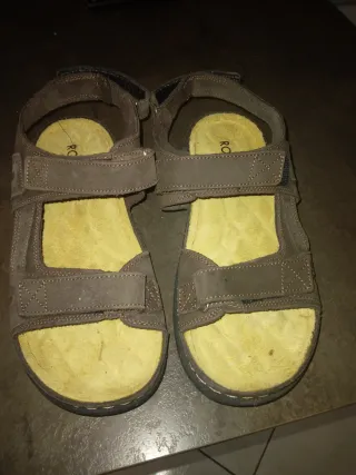 Sandali uomo marrone