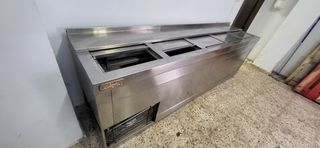 Botellero 5 puertas acero inoxidable