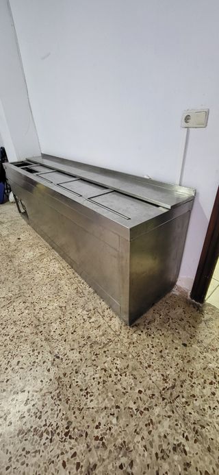 Botellero 5 puertas acero inoxidable