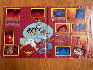Álbum Cromos Aladdin Disney Panini