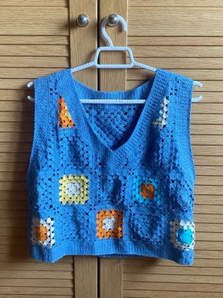 Chaleco Crochet Hecho a Mano