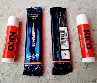 2 ANCE VANDOREN SAX SOPRANO 3 + 2 GRASSI RICO