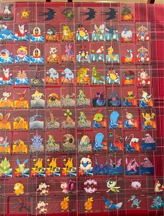 172 Cartas Lamincards Pokémon