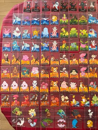 172 Cartas Lamincards Pokémon