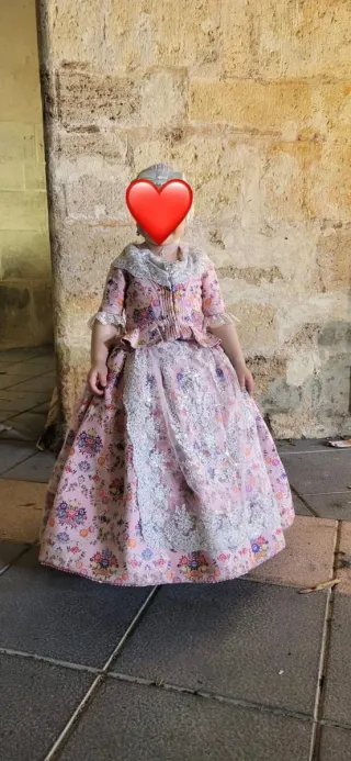 Traje de Fallera Niña 2-4 años