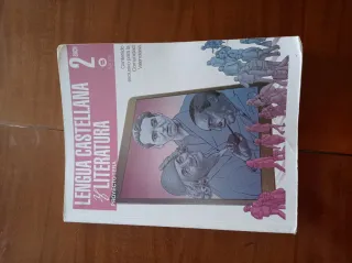Libro de texto de Lengua Castellana para 2° Bach