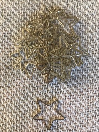 Abalorios para bisutería, forma de estrella